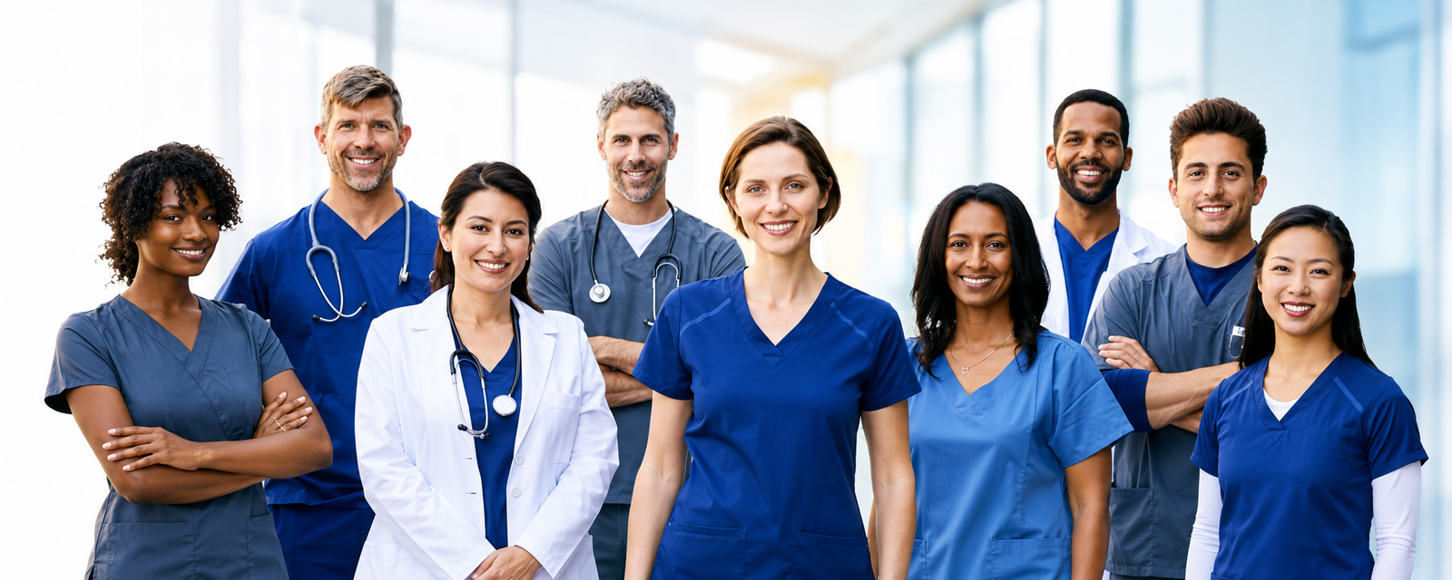 Équipe médicale ElodiaTech en clinique moderne