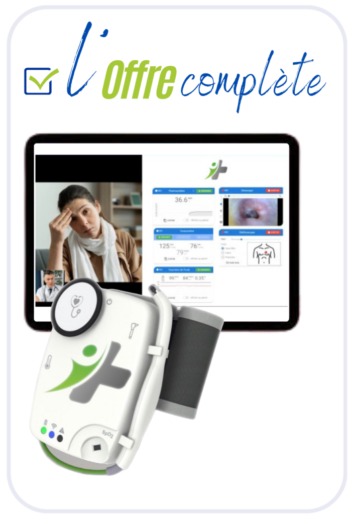 Offre complète MediSpot One avec écran pour infirmier